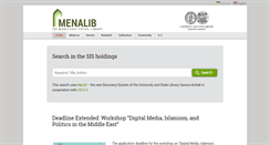 Desktop Screenshot of menalib.de
